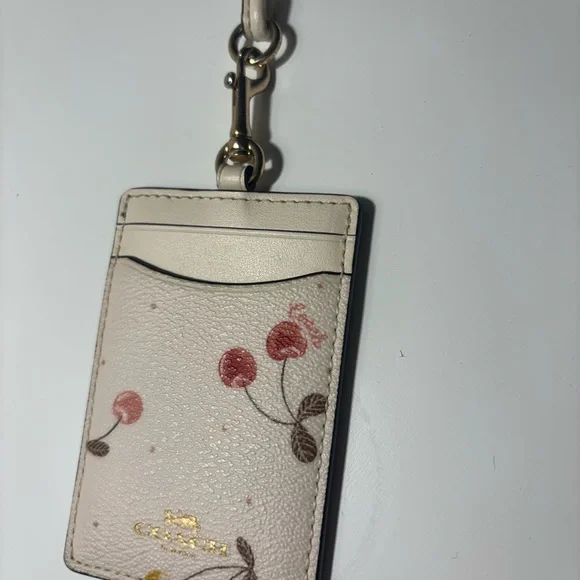 Coach Cherry I.D lanyard cardholder - Picture 5 of 6